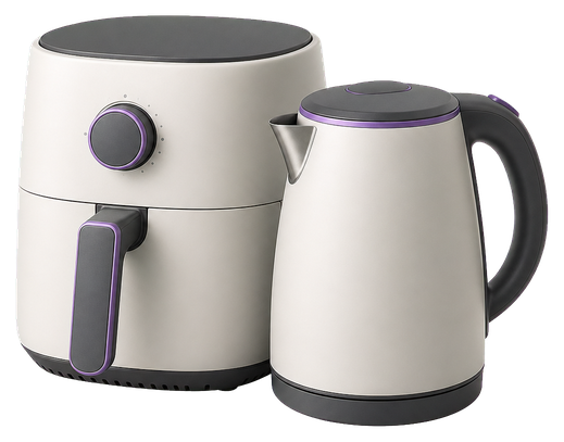 Air fryer and electric kettle